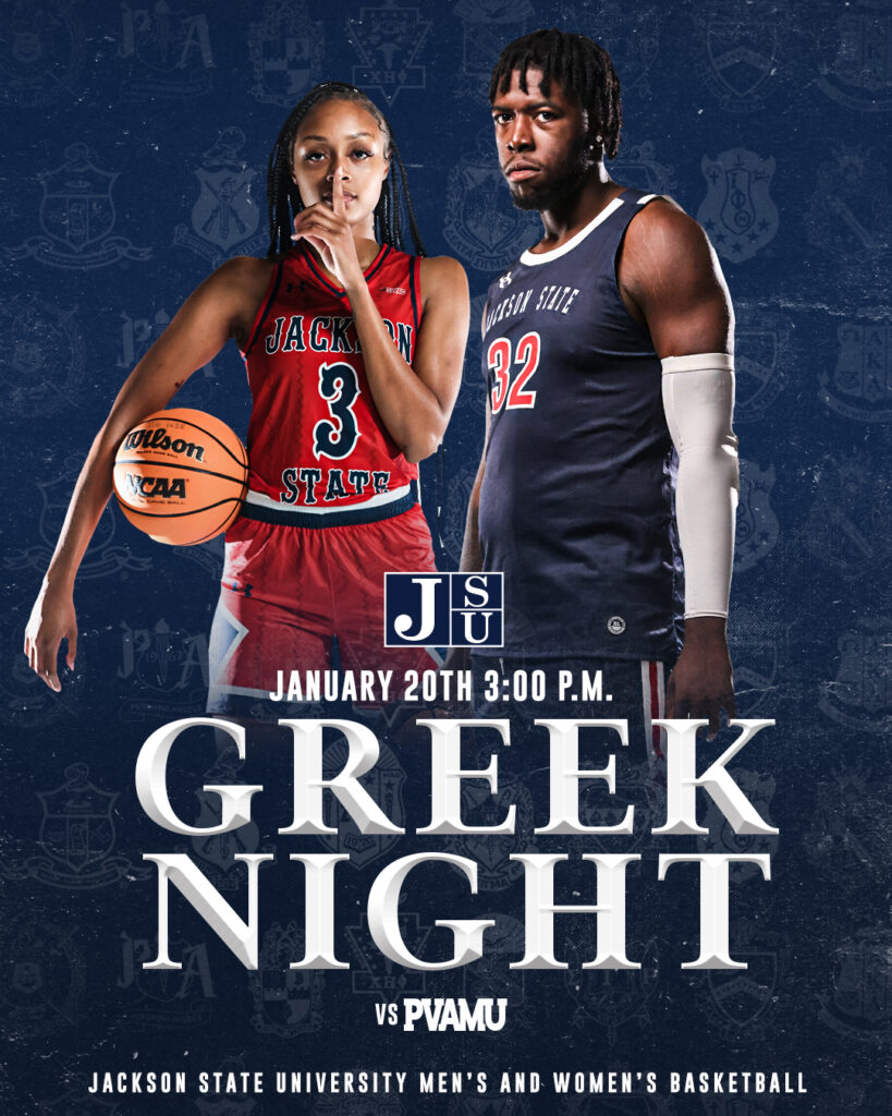 Jackson State Greek Night event promotion graphic