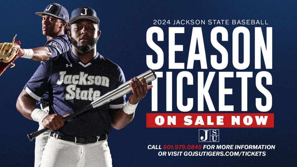 Jackson State football ticket sales promotional graphic