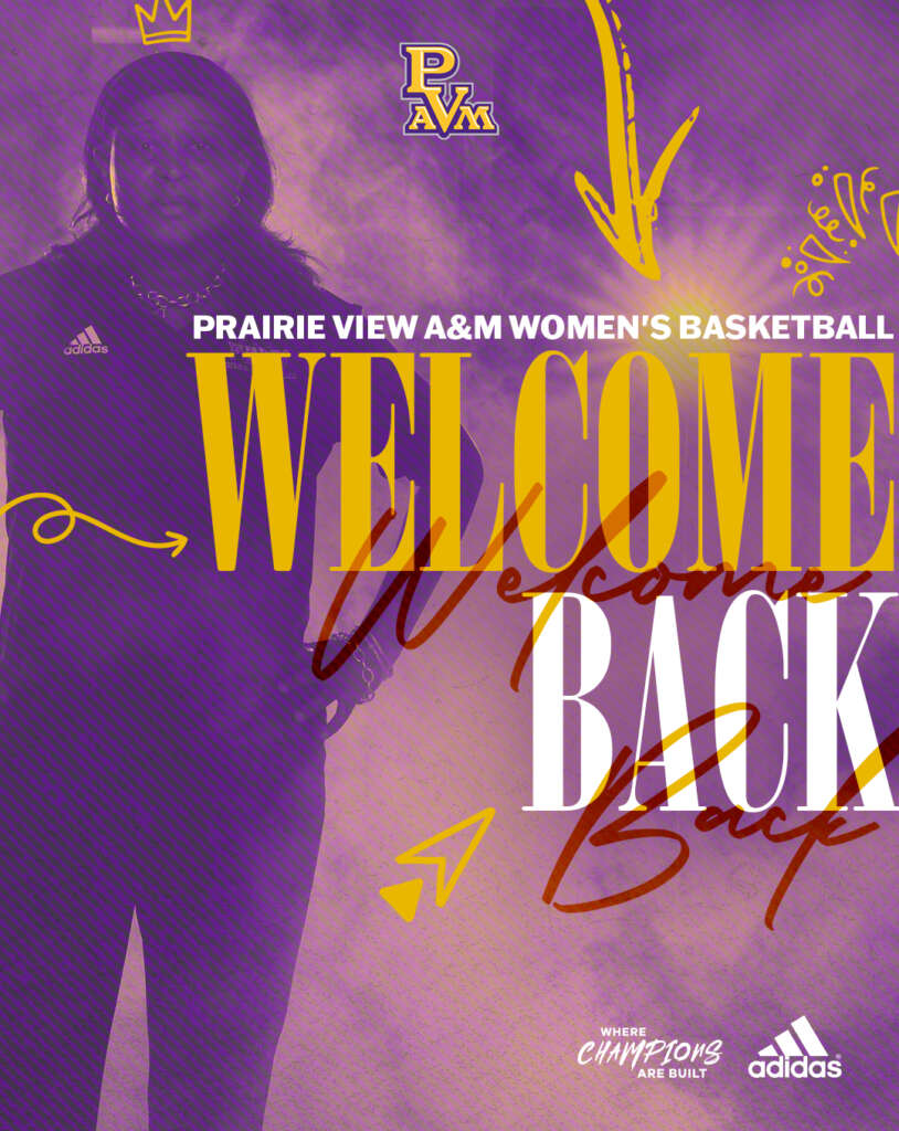 Prairie View A&M Welcome Back graphic designed by MFNGraphics